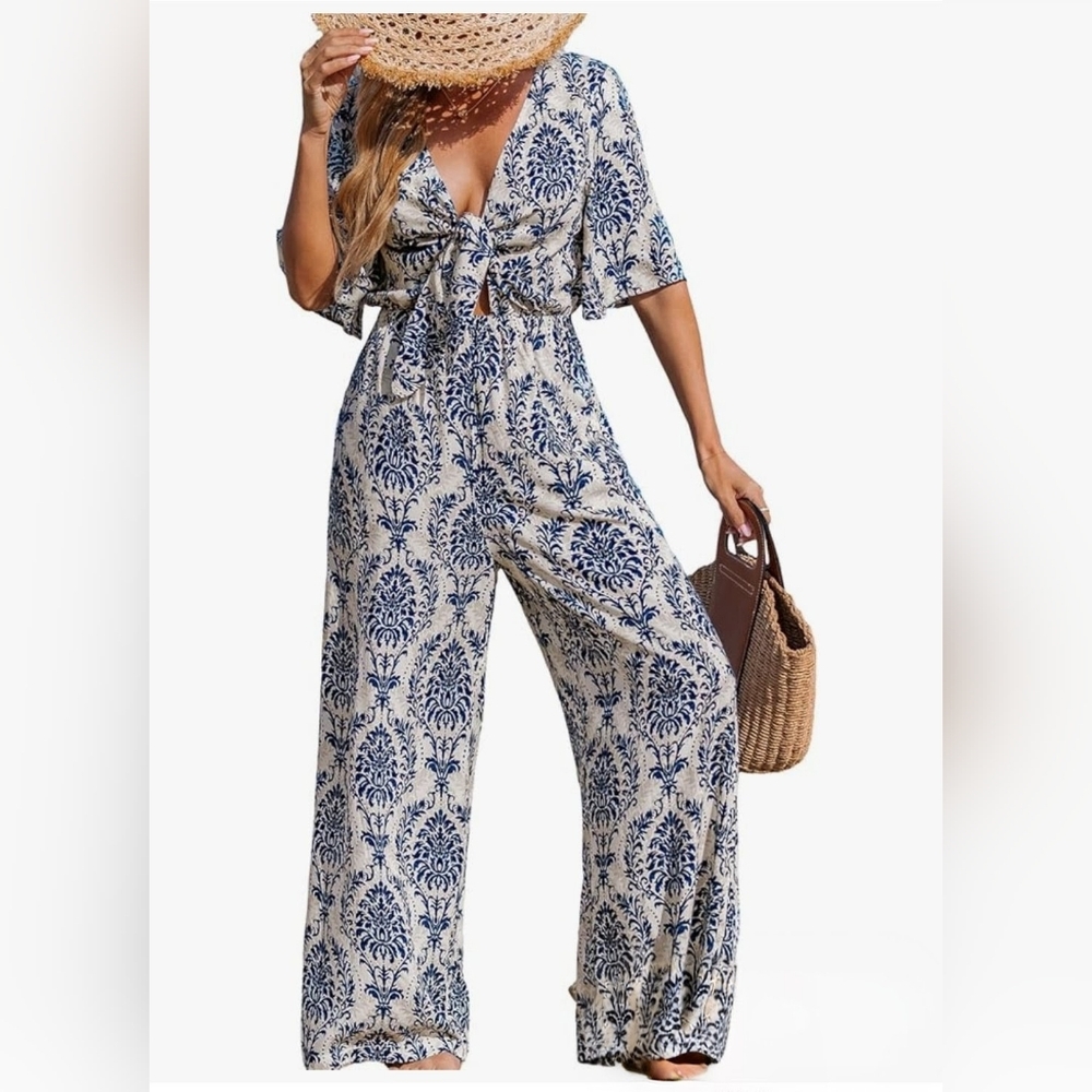 Blue Jumpsuit